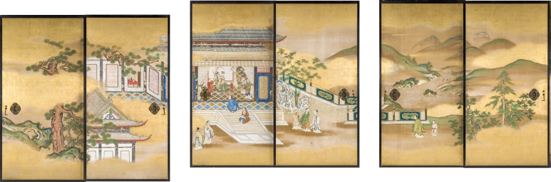 大禹戒酒防微 - 京都御所