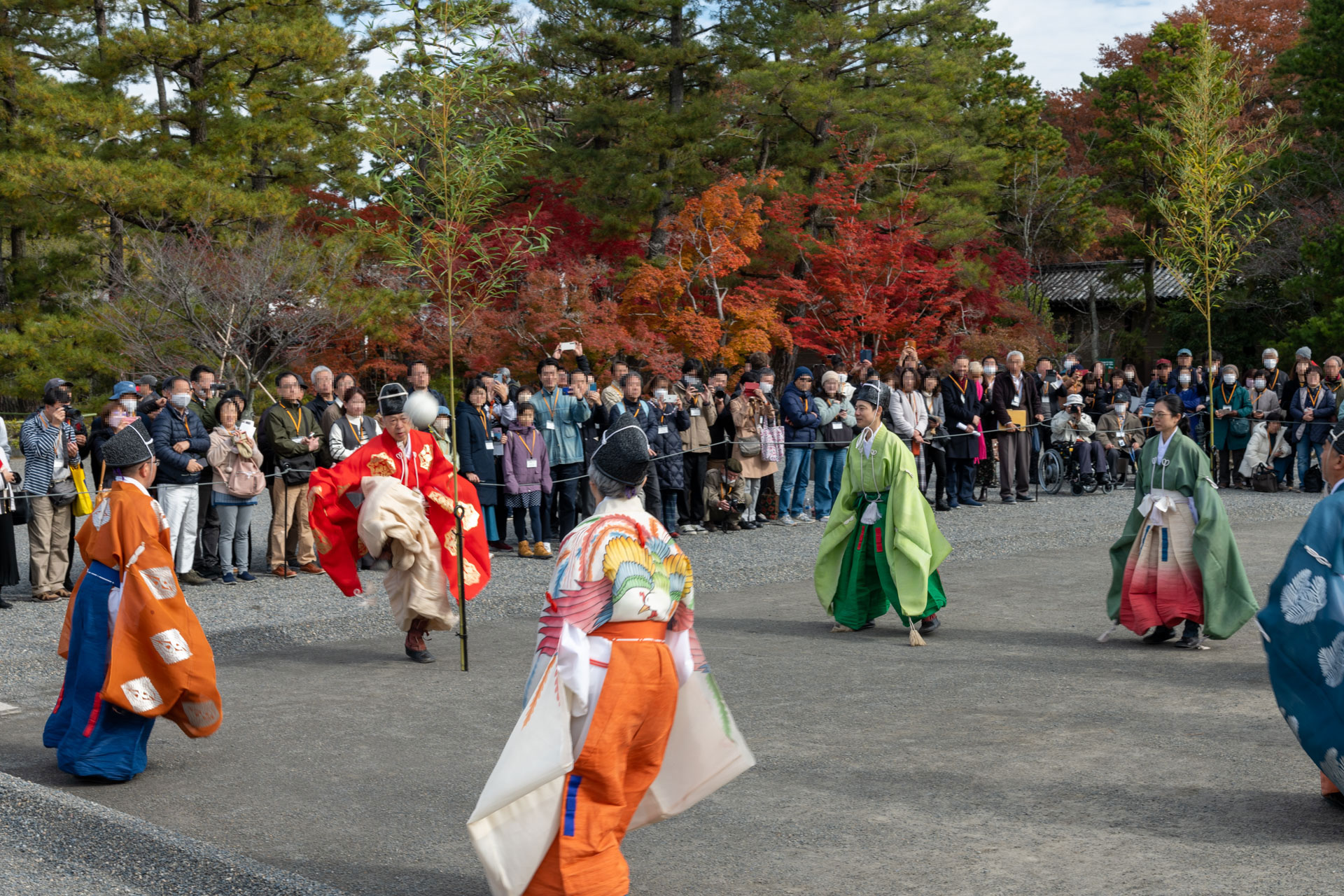 特別公開の催し「蹴鞠と雅楽」 - 京都御所
