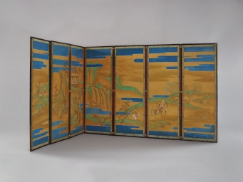 屏風 山水 山水屏風 - 名品紹介 - 京都国立博物館