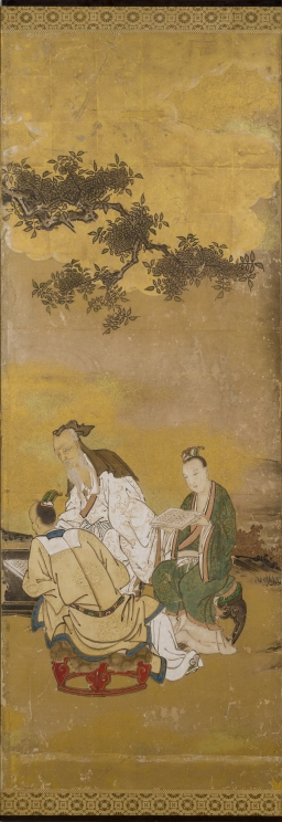 琴碁書画の図 - 京都御所